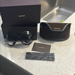 Tom Ford Black Sunglasses Accessories Set